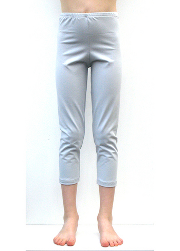 3/4e legging zeer lichtgrijsblauw 
Kousen 
Leggings 