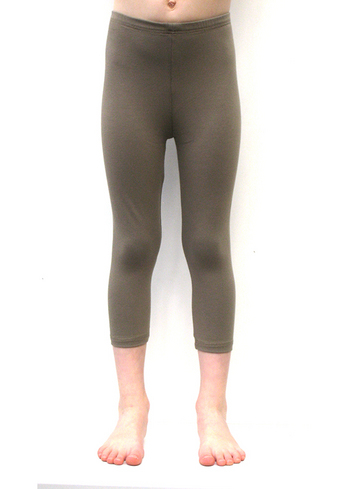 3/4e legging - Lichtbruin 
Kousen 
Leggings 