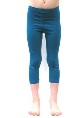 3/4e legging petrol 
Kousen 
Leggings 