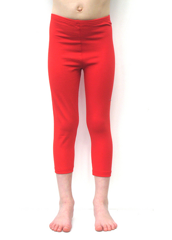 3/4e legging - Rood 
Kousen 
Leggings 