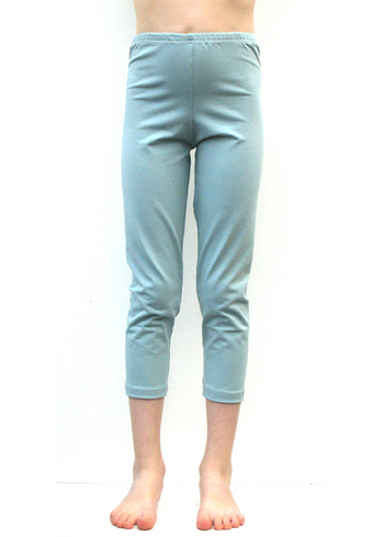 3/4e legging blauwgrijs 
Kousen 
Leggings 