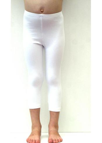 3/4e legging - wit 
Kousen 
Leggings 