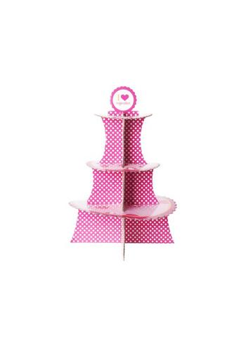 Cupcake staanderd 'I love cupcakes' 
Karton 
Interieurdecoratie 