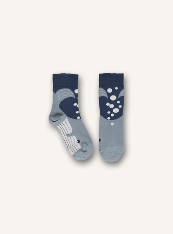 Kousen Whale sock Dark denim 
Kousen 
Kousen/sokken 