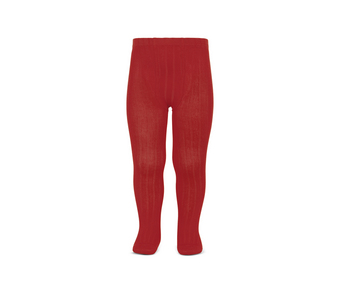 Kousenbroek met fijne rib rood 
Kousen 
Kousenbroeken - Panty's 