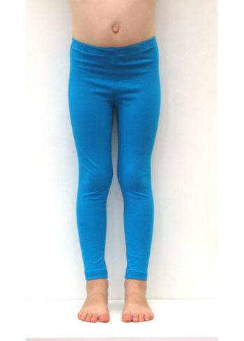 lange legging Turquoise 
Kousen 
Leggings 