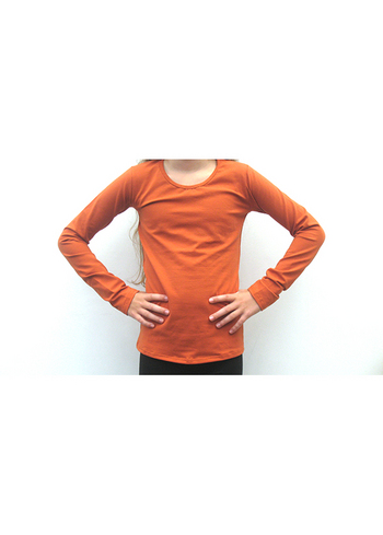 Longsleeve Terracotta/roest 
Kousen 
Shirts 