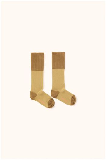 rice loop high socks sand/mustard 
Kousen 
Kniekousen 