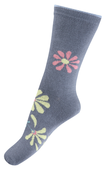 Sokken flower smoked pearl 
Kousen 
Kousen/sokken 