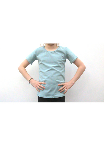 t-shirt blauwgrijs 
Kousen 
Shirts 