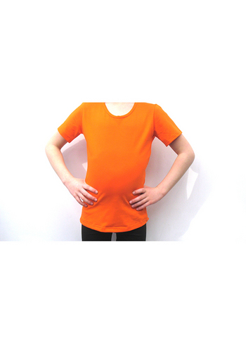 T-shirt oranje 
Kousen 
Shirts 