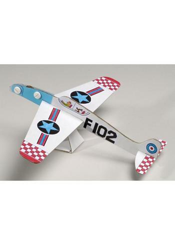 Vliegtuigjes 
Karton 
Speelgoed / creatief 