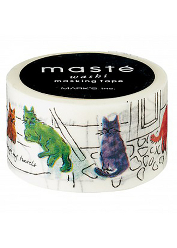 washi/masking tape Cats in Istanbul 
Karton 
Masking tape/Washi tape 