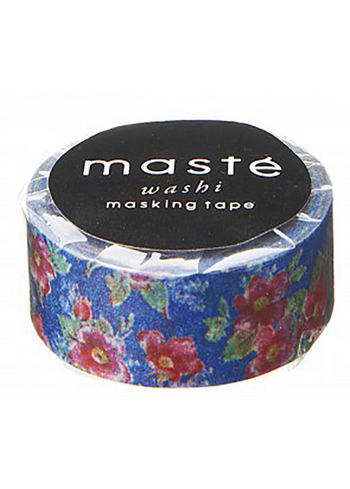 washi/masking tape Flower Blue 
Karton 
Masking tape/Washi tape 