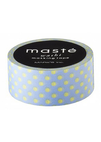 washi/masking tape lavendel met stipjes 
Karton 
Masking tape/Washi tape 