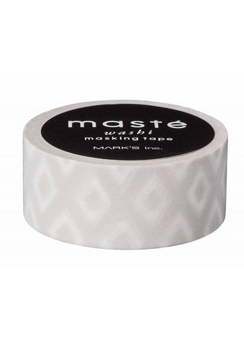 washi/masking tape Warm grey Diamond polka 
Karton 
Masking tape/Washi tape 