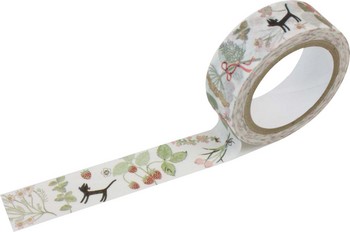 washi tape/masking tape - Herb garden 
Karton 
Masking tape/Washi tape 