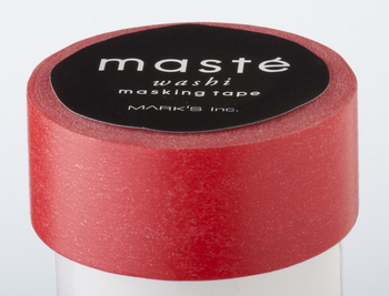 Washi tape Red 
Karton 
Masking tape/Washi tape 