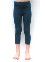 3/4e legging donker petrol 
Kousen 