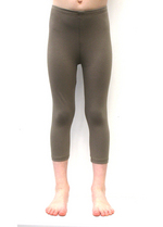 3/4e legging - Lichtbruin 
Kousen 