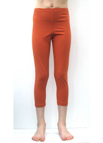 3/4e legging terracotta/roest 
Kousen 
Leggings 