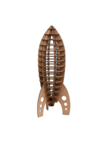 Astro Rocket small - brown 
Karton 
Interieurdecoratie 