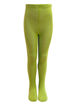 Broekkousen/maillot lime groen 
Kousen 