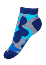 Enkelsokjes Camouflage Blauw 
Kousen 
Kousen/sokken 