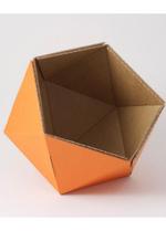 Klein mandje ICO - oranje 
Karton 