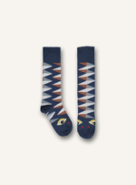 Kniekousen Graphic sock - Dark denim 
Kousen 
Kniekousen 