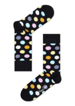 Kousen Zwart met kleurrijke Big Dots 
Kousen 
Kousen/sokken 