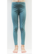 Lange legging Donker blauwgrijs 
Kousen 