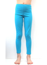 Lange legging licht blauw 
Kousen 
Leggings 