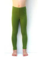 Lange legging olijfgroen 
Kousen 
Leggings 