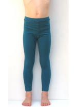 Lange legging petrol 
Kousen 
Leggings 