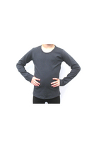 Longsleeve antraciet 
Kousen 