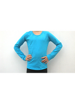 Longsleeve licht blauw 
Kousen 