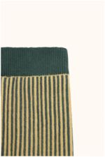 multi lines high socks dark green/sand 
Kousen 
Kniekousen 