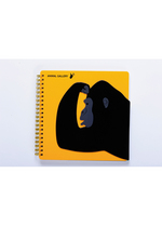 Notaboek spiraal Gorilla 
Karton 