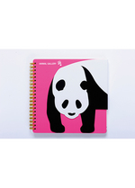 Notaboek spiraal Panda 
Karton 