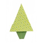 Origami groen 
Karton 
Speelgoed / creatief 