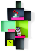 Pappap Shelf System Black & White 
Karton 
Interieurdecoratie 