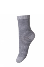 Sokken Grey waffle 
Kousen 
Kousen/sokken 