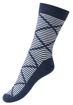 Sokken Harlekijn gemêleerd blauw 
Kousen 
Kousen/sokken 