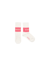 SWEET MEDIUM SOCKS off-white/rose 
Kousen 
Kniekousen 