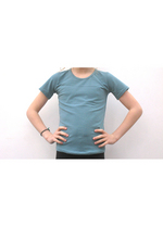 t-shirt donker blauwgrijs 
Kousen 