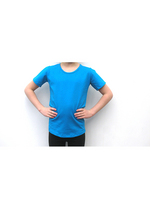 T-shirt turquoise 
Kousen 