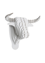 Toro Bull white large 
Karton 
Interieurdecoratie 