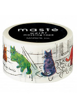 washi/masking tape Cats in Istanbul 
Karton 