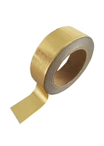 washi/masking tape gold foil 
Karton 